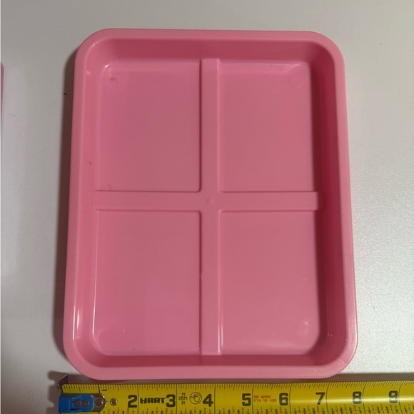 Pink Craft Box with clay bead spinner for bracelets or jewelry, beads and charms - Picture 5 of 6